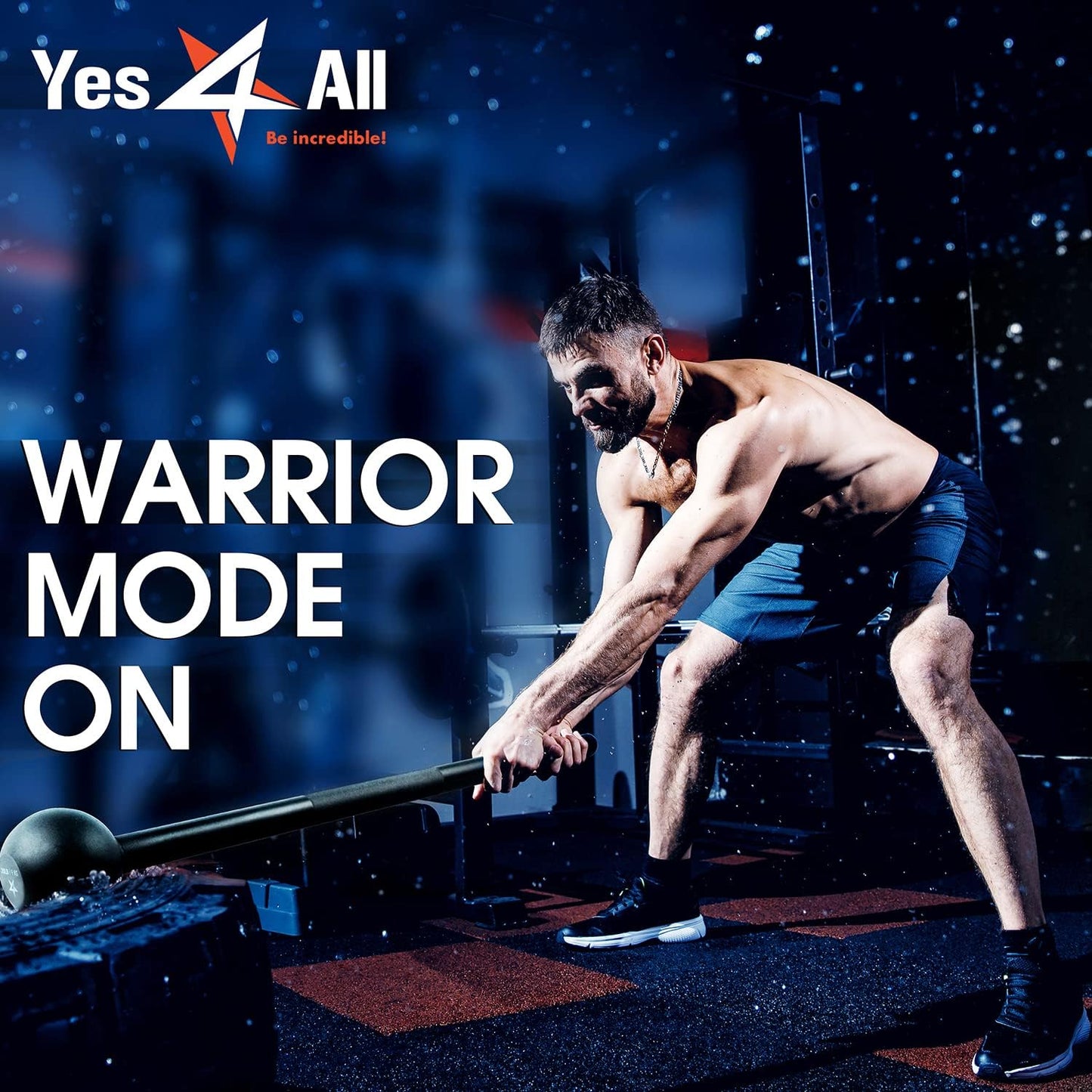 Steel Mace Bell for Comprehensive Strength Training - Enhance Full Body, Muscular Development, Shoulder, Grip, and Forearm Workouts - Available in 5, 7, 10, 15, 20, 25, and 30 LB for Both Men and Women